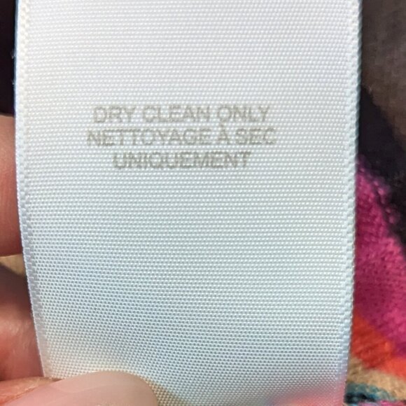 SI-IAE Silk Cashmere Chevron Cardigan | Designer Rainbow Knit - Picture 12 of 12